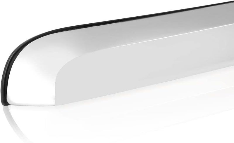 GPLUS Hood Molding Trim Moulding Chrome Compatible with GMC Sierra 1500 2007-2013/ Sierra 2500 HD 3500 HD 2007-2010 Replacement for GM1235109 10385156 - Image 5